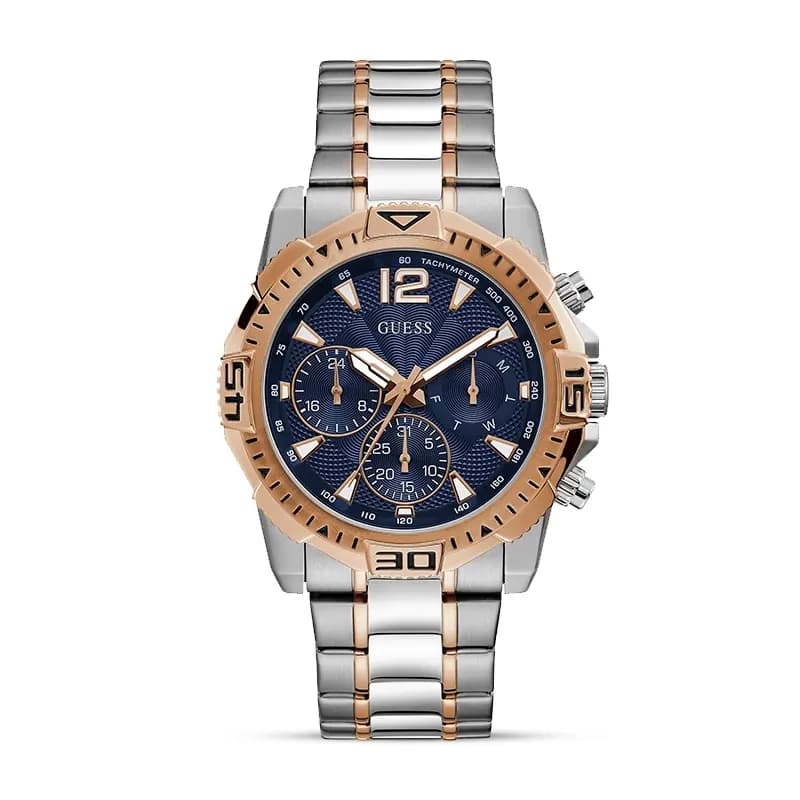 Guess Commander Multi-function Blue Dial Men’s Watch | GW0056G5