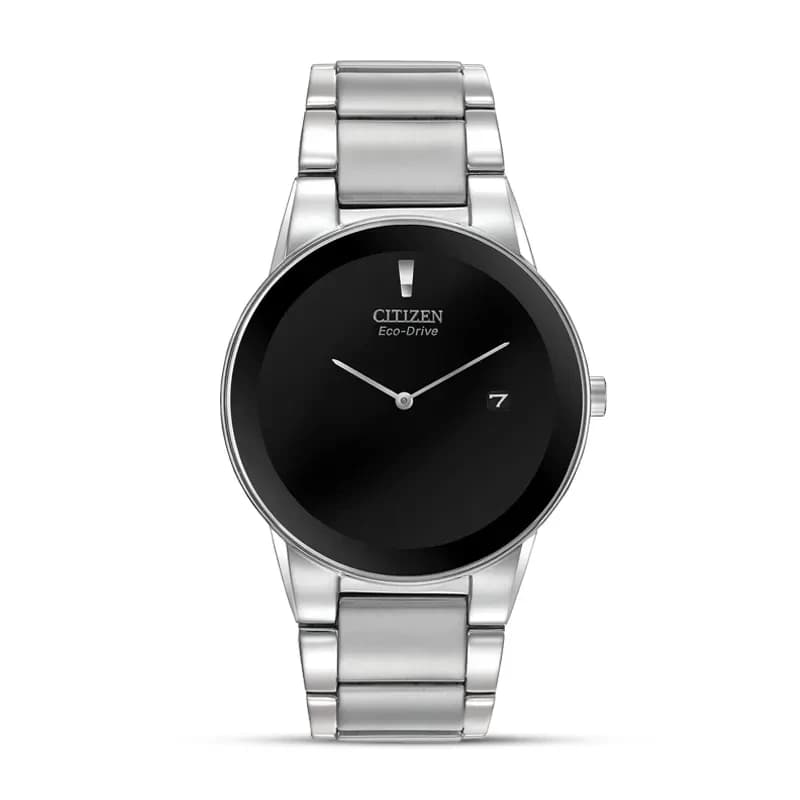 Citizen Axiom Eco-Drive Black Dial Men's Watch | AU1060-51E