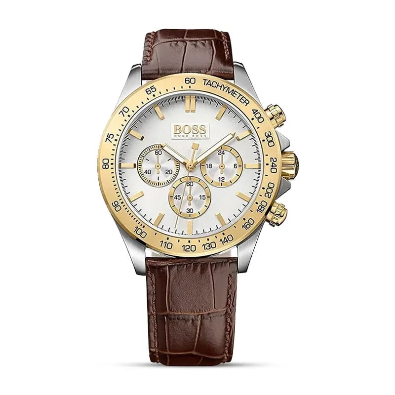 Hugo Boss Ikon Chronograph White Dial Men’s Watch | 1513174