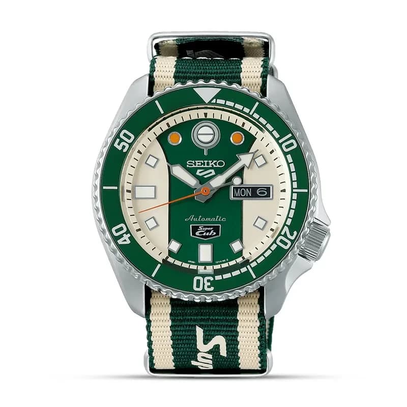 Seiko 5 Sports Honda Super Cub Limited Edition Men's Watch | SRPJ49K1