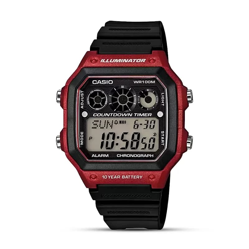 Casio AE-1300WH-4AVDF Youth Digital Grey Dial Men's Watch