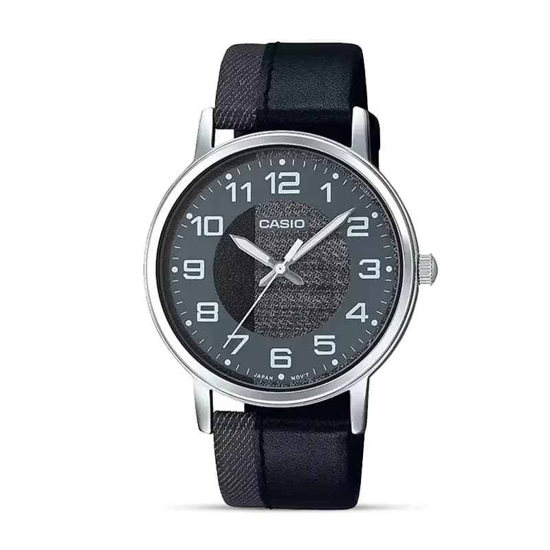 Casio MTP-E159L-1BDF Youth Grey Dial Men's Watch