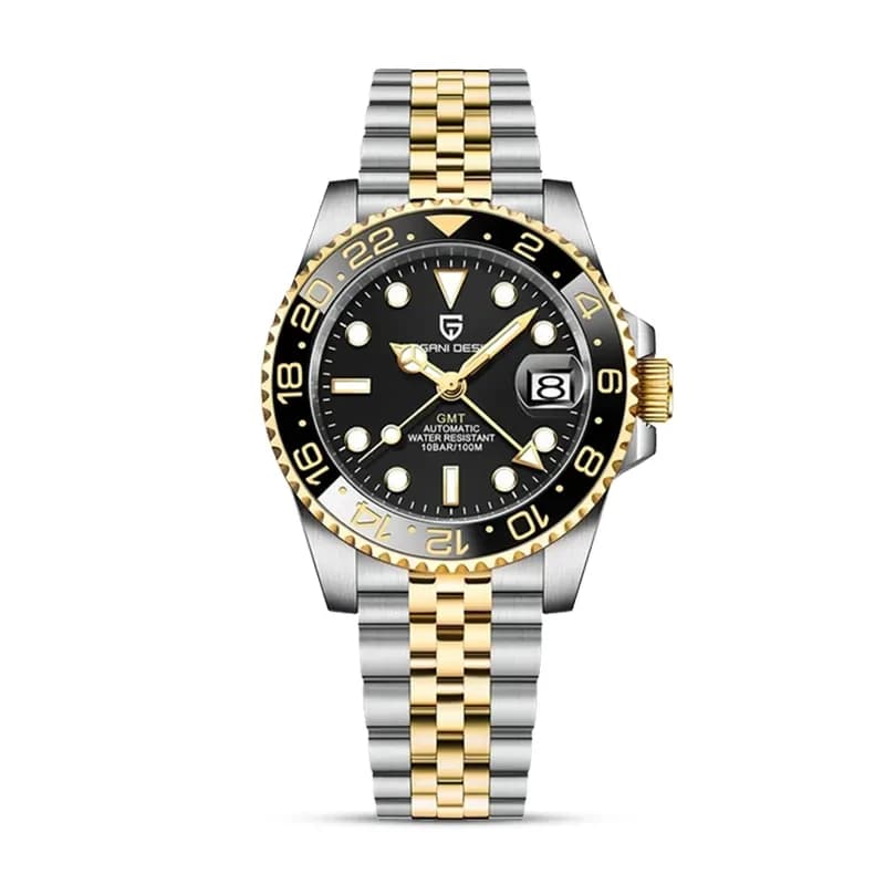 Pagani Design GMT-Master Automatic Two-tone Men's Watch | PD-1662
