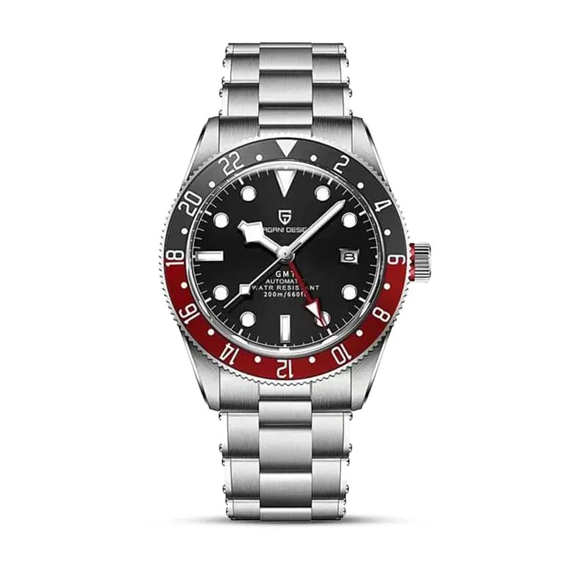 Pagani Design PD-1706 Black Bay GMT Coke Automatic Men's Watch