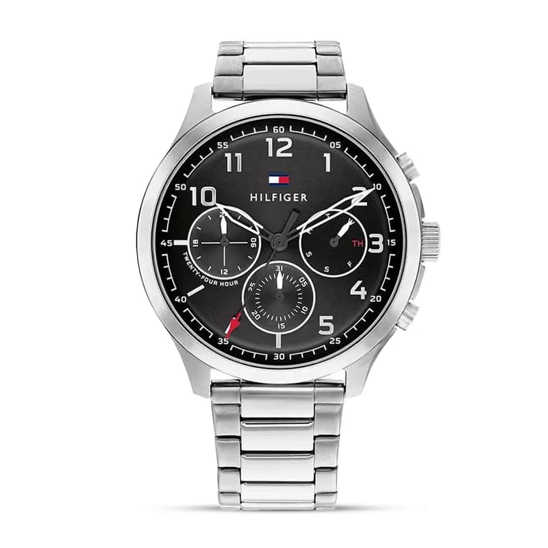Tommy Hilfiger Asher Chronograph Black Dial Men's Watch | 1791852