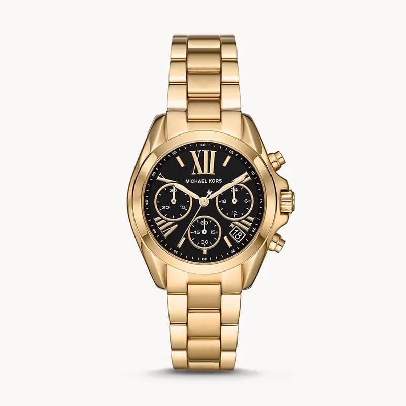 Michael Kors Mini Bradshaw Chronograph Black Dial Ladies Watch | MK6959