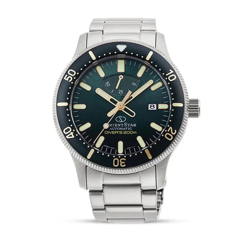 Orient Star Sports Diver Automatic Green Dial Men's Watch | RE-AU0307E