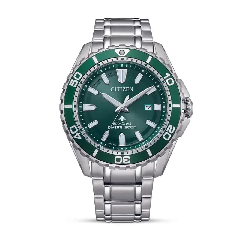 Citizen Promaster Marine Eco-Drive Green Dial Men's Watch | BN0199-53X