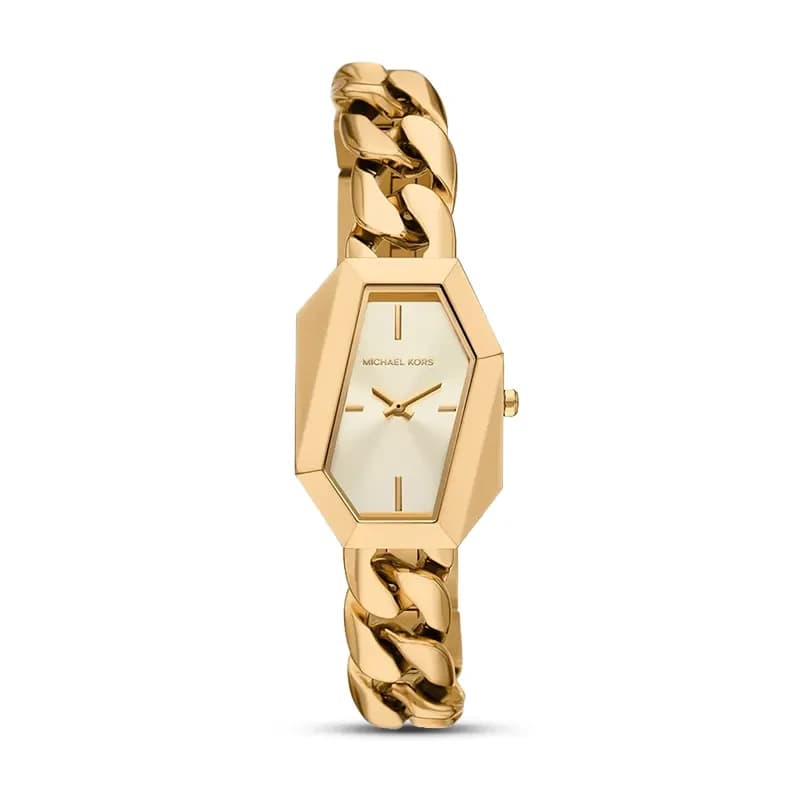 Michael Kors Mini Suri Champagne Dial Gold-Tone Ladies Watch | MK4878