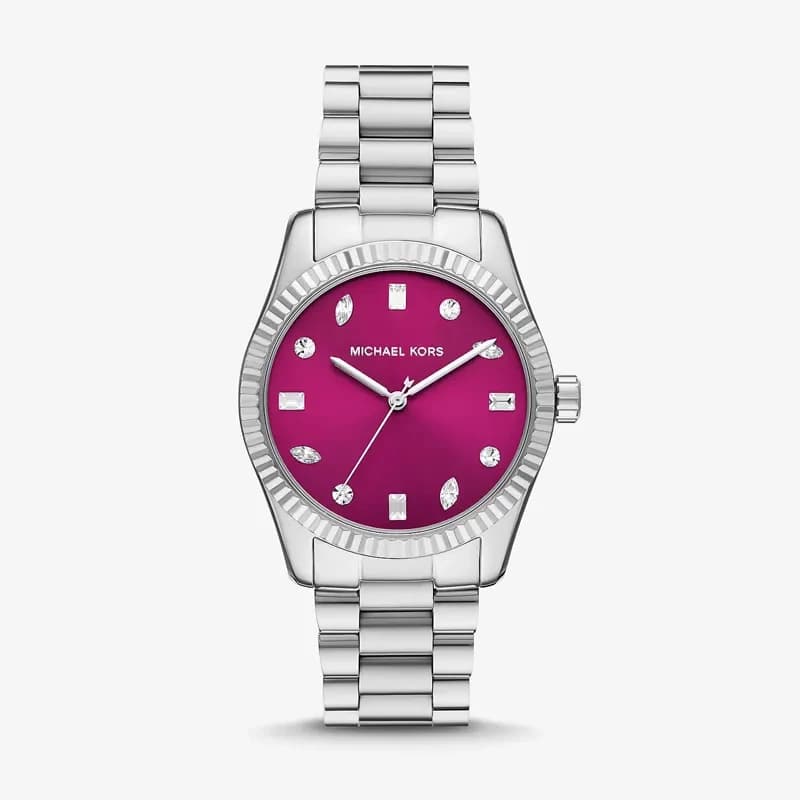 Michael Kors Lexington Pavé Pink Dial Ladies Watch | MK7443