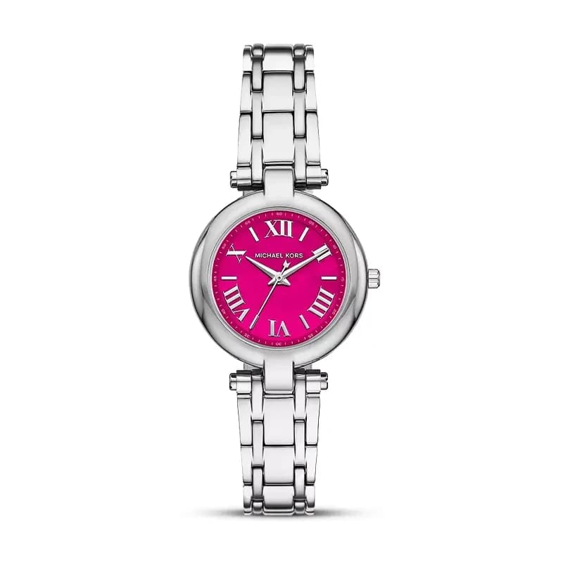 Michael Kors Laney 'Dragon Fruit' Pink Dial Ladies Watch | MKO1127