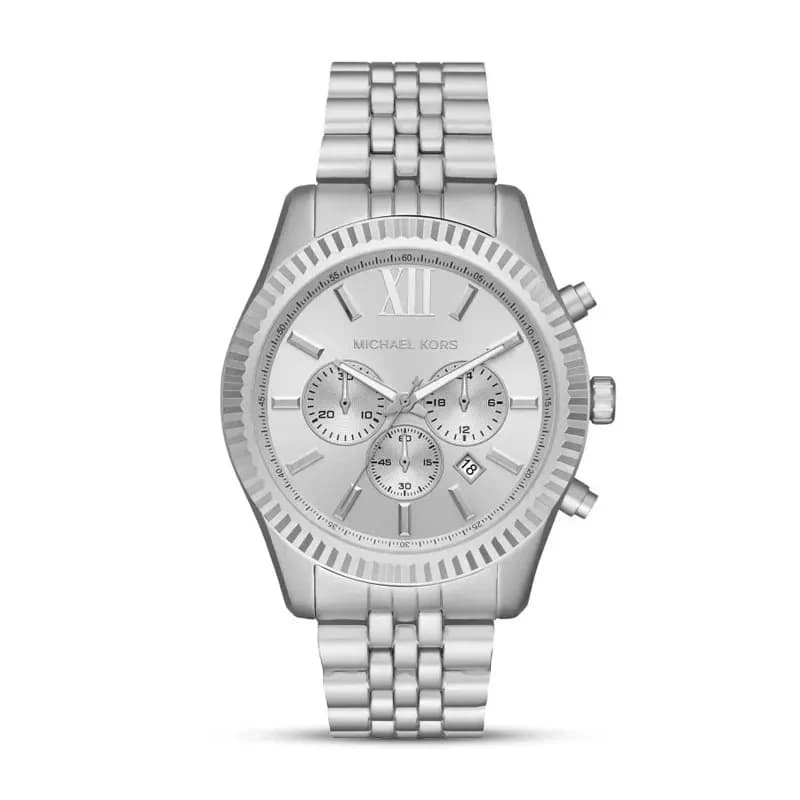 Michael Kors Lexington Chronograph Aluminium Men's Watch | MK8789
