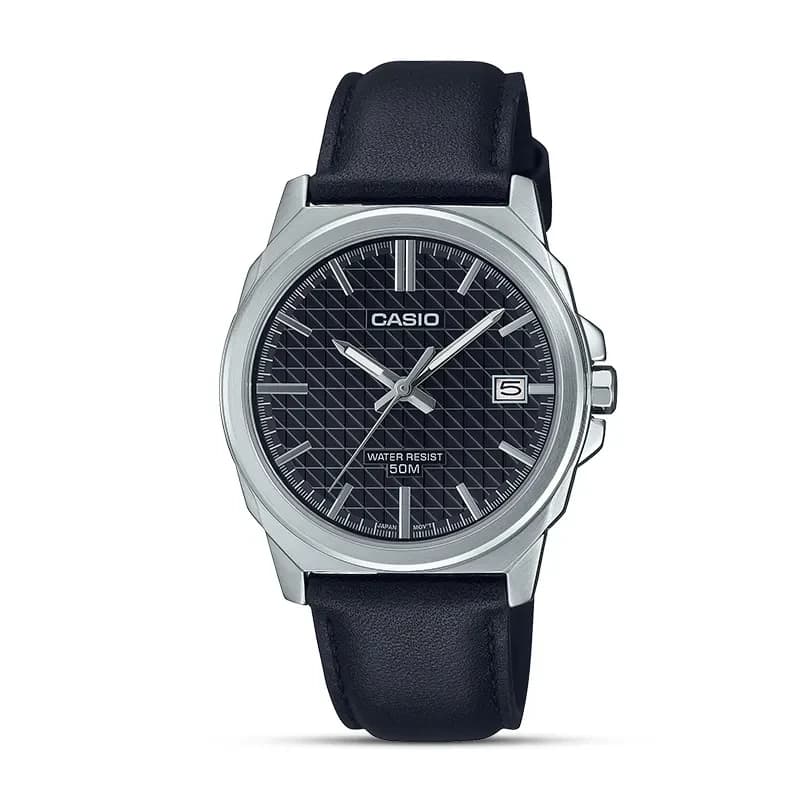 Casio Enticer MTP-E720L-1AV Black Dial Men's Watch