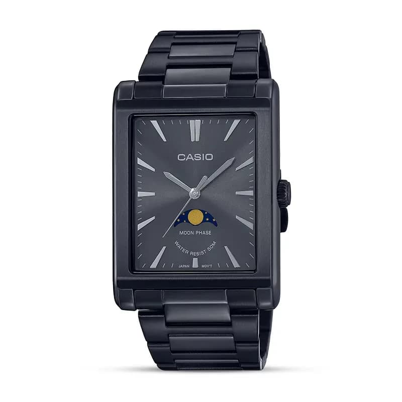 Casio Enticer MTP-M105B-1AV Black Dial Men's Watch