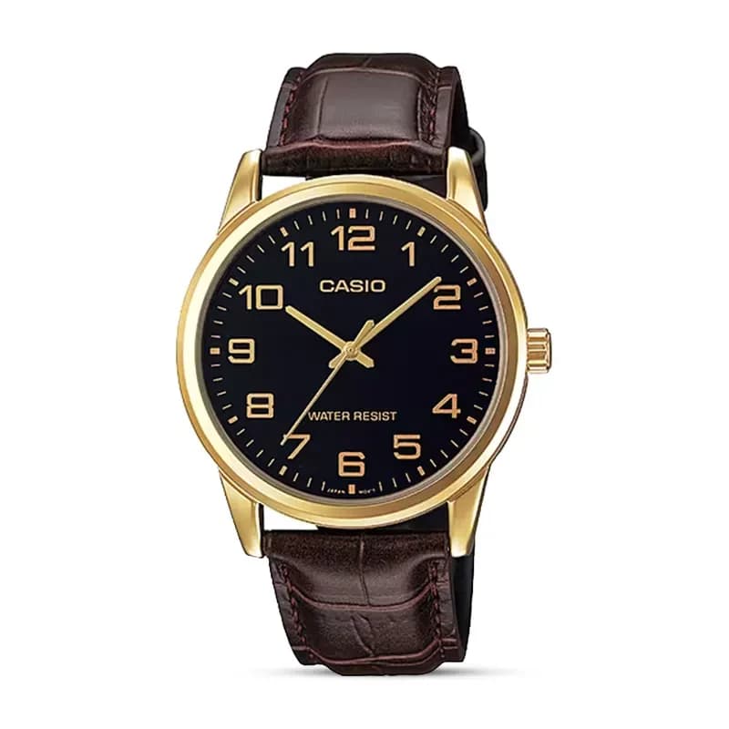 Casio Enticer MTP-V001GL-1B Black Dial Men's Watch