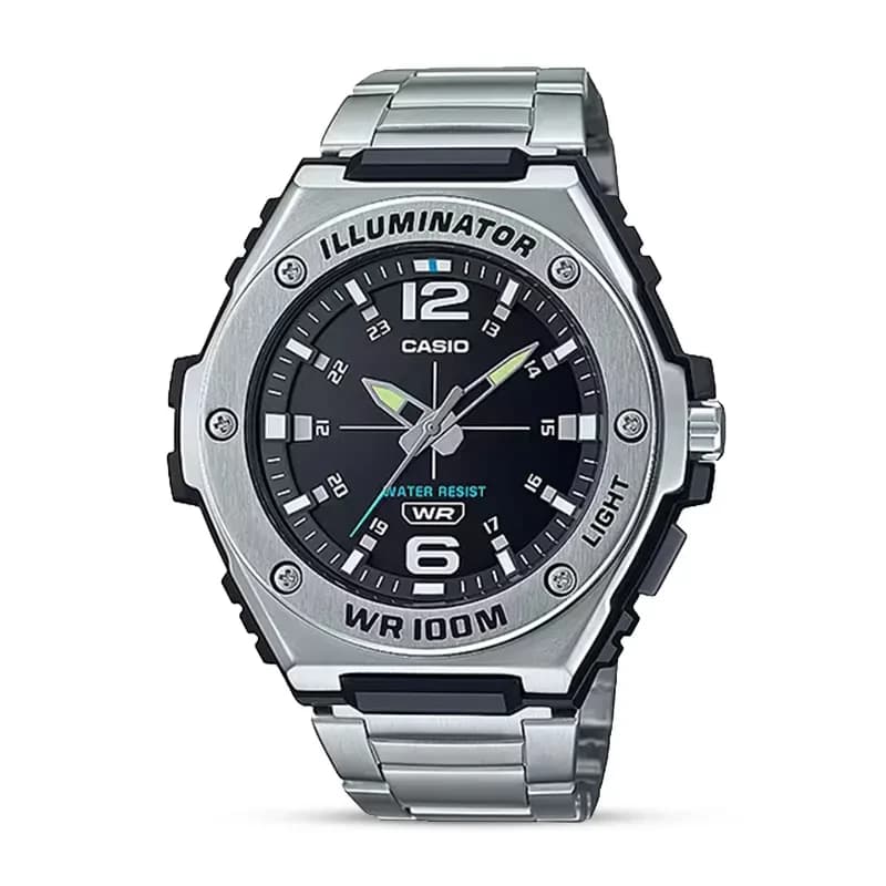 Casio Youth Illuminator MWA-100HD-1AVDF Black Dial Men's Watch