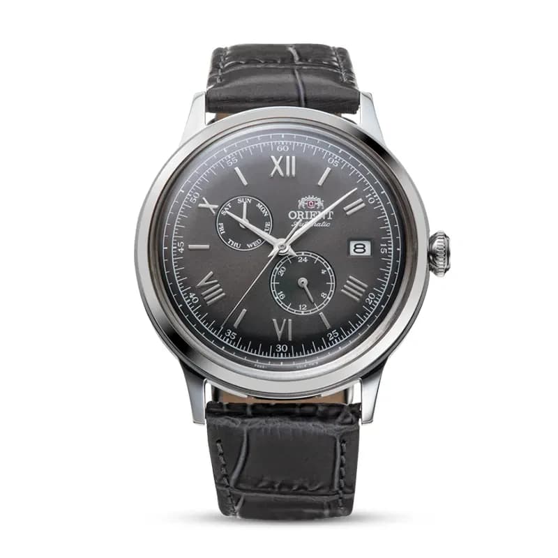 Orient Bambino Version 8 Automatic Black Dial Men's Watch | RA-AK0704N