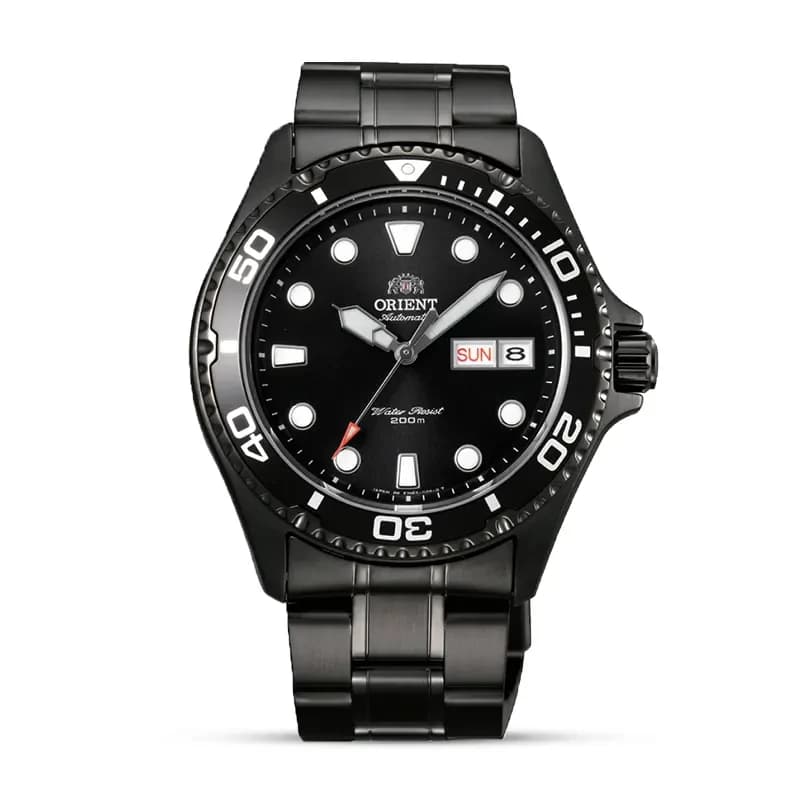 Orient Ray Raven II Automatic Black Dial Men's Watch | FAA02003B9
