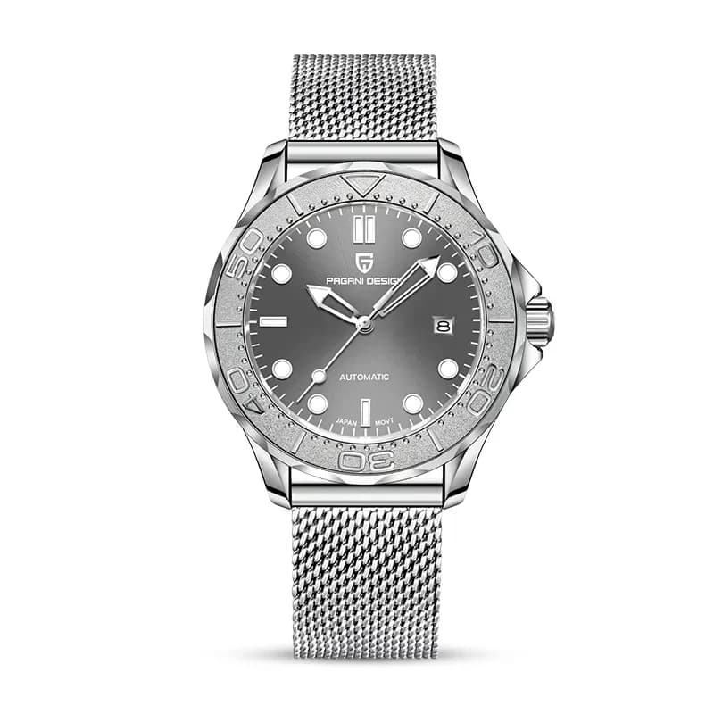 Pagani Design Grey Dial Automatic Men's Watch | PD-1818