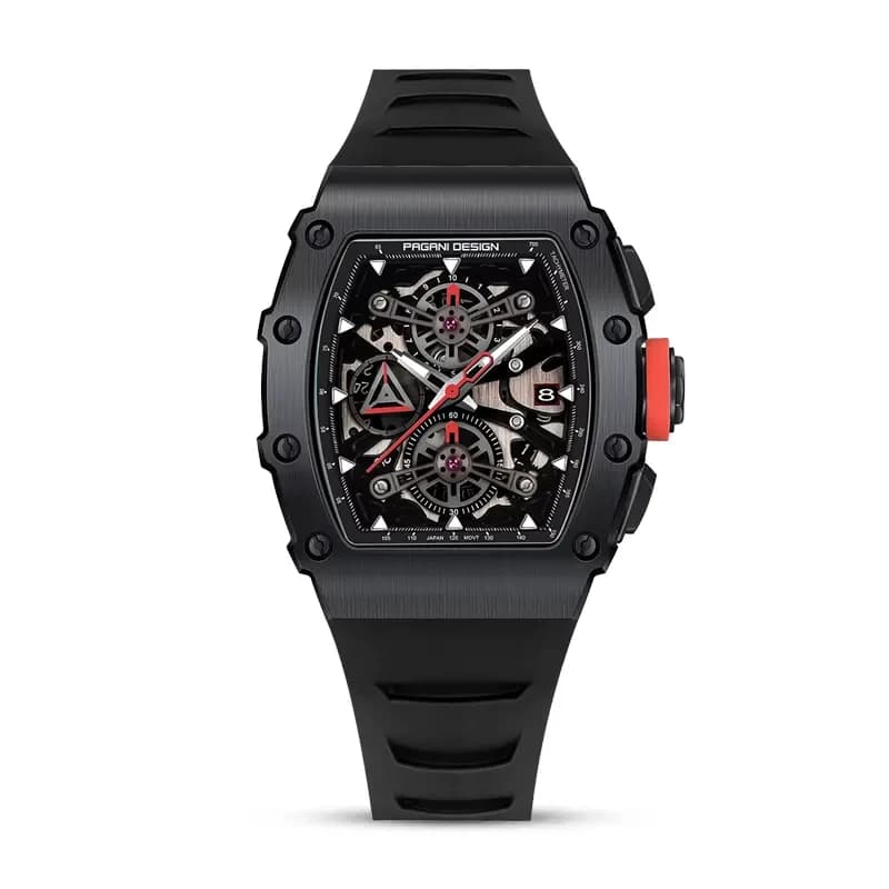 Pagani Design Chronograph Black Dial Men's Watch | PD-YS011