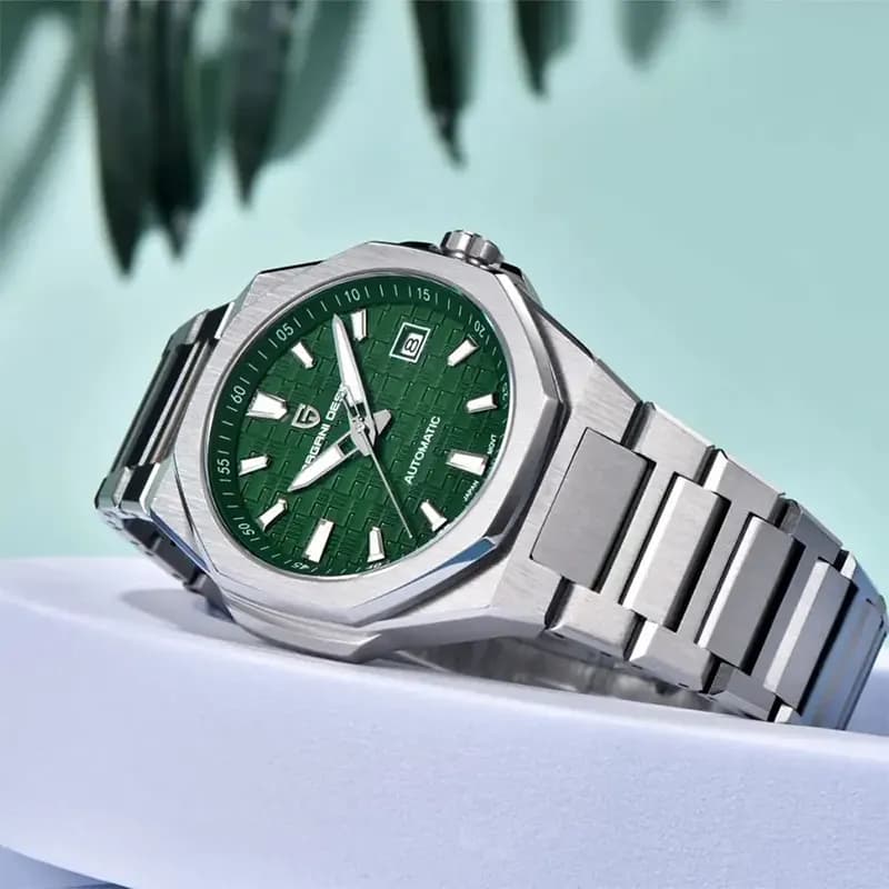Pagani Design Texture Green Dial Automatic Men's Watch | PD-YS023