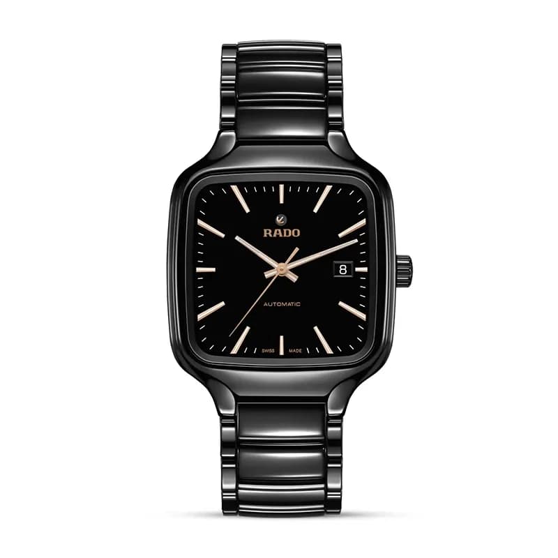 Rado True Square Automatic Black Dial Men's Watch | R27078162