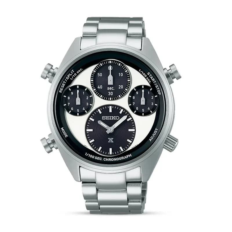 Seiko Prospex Speedtimer Solar Panda Men's Watch | SFJ001P1