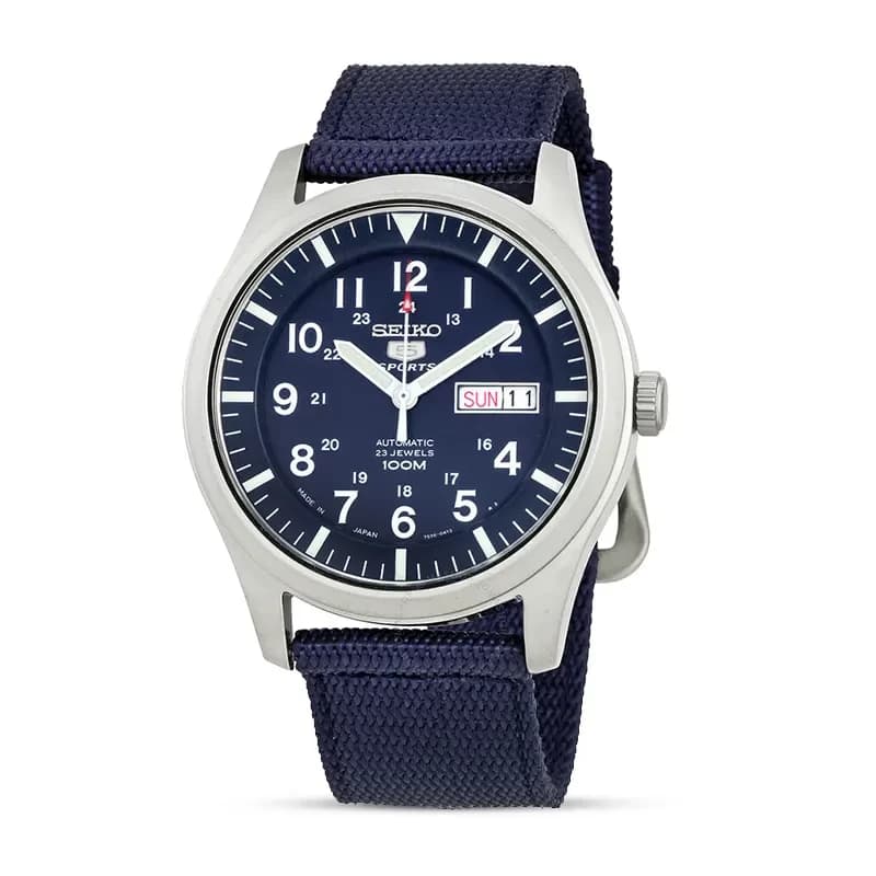 Seiko 5 Sports Automatic Blue Dial Men's Watch | SNZG11J1