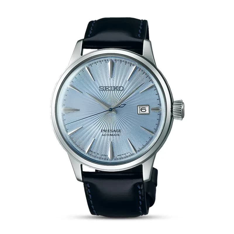 Seiko Presage Cocktail Time Ice Blue Dial Men's Watch | SRPB43J1
