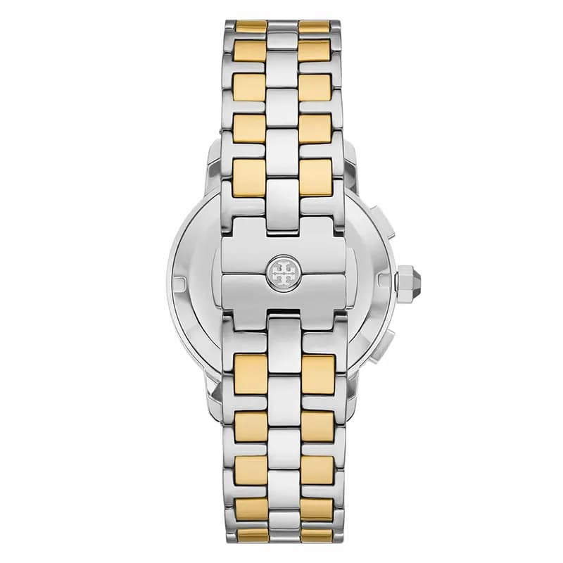 Tory Burch The Tory Chronograph Two-Tone Ladies Watch | TBW1052 secondary view