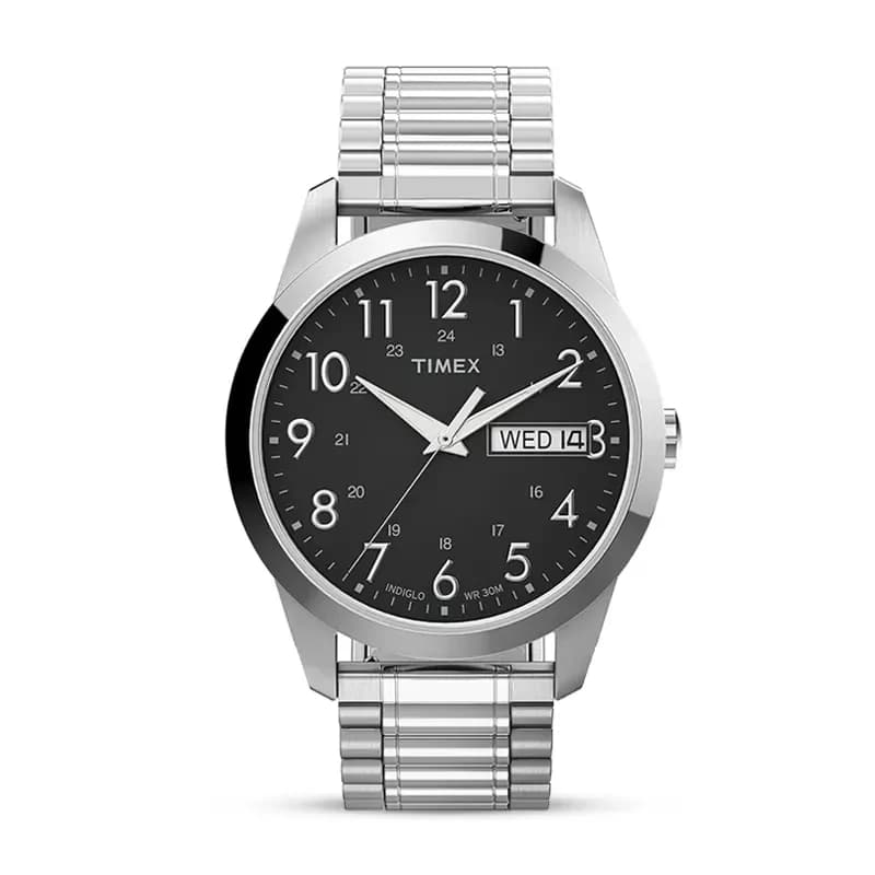 Timex South Street Sport Black Dial Expansion Men's Watch | T2M932