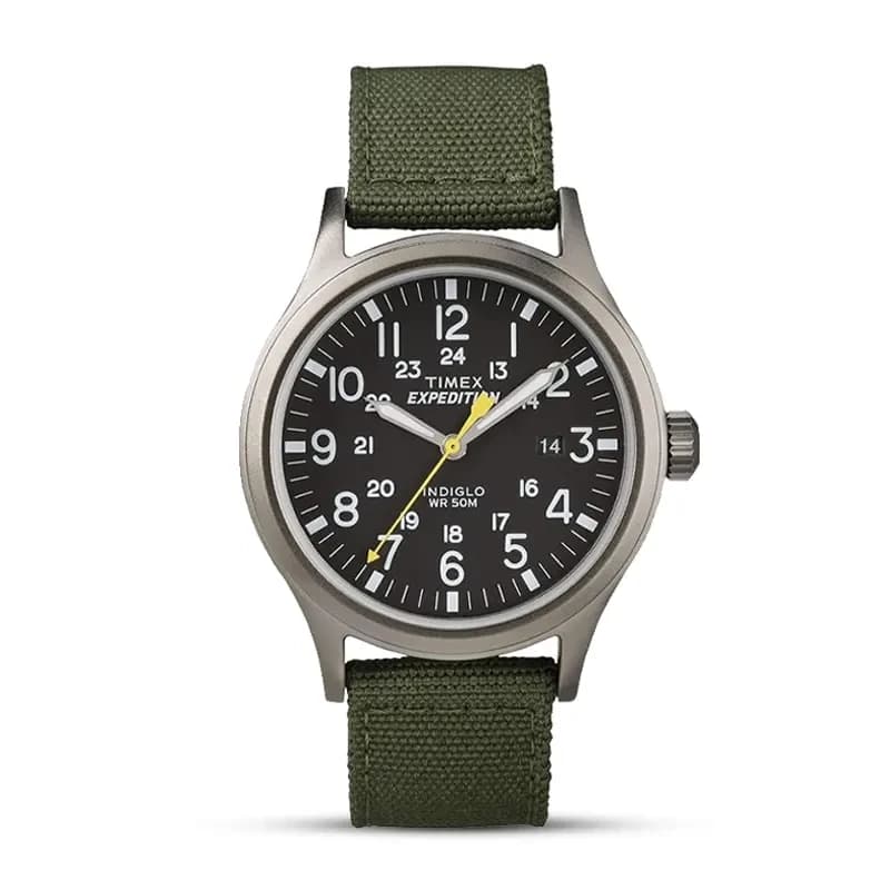 Timex Expedition Scout Indiglo Black Dial Men's Watch | T49961