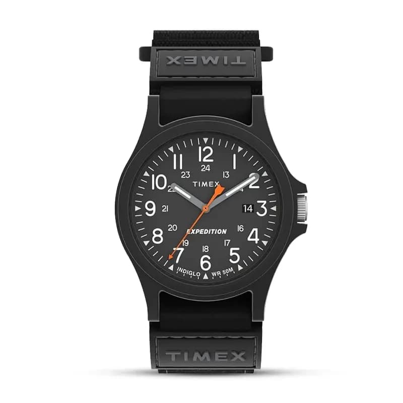 Timex Expedition Acadia Indiglo Black Dial Men's Watch | TW4B23800
