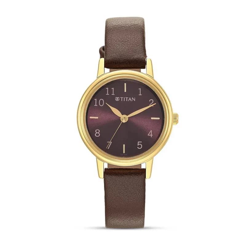 Titan Karishma 2678YL02 Brown Dial Ladies Watch