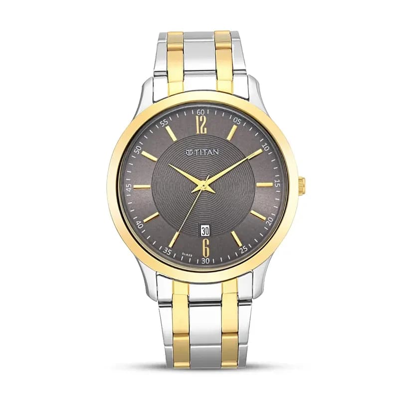 Titan 1825BM01 Karishma Brown Dial Men's Watch