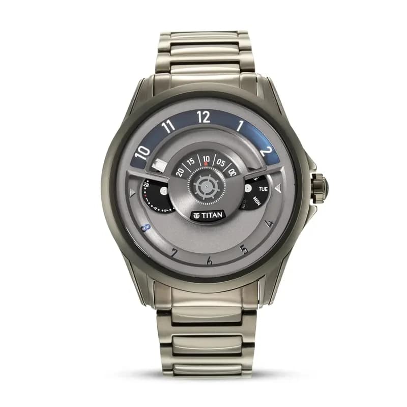 Titan Maritime Multifunction Anthracite Dial Men's Watch | 1830QM01