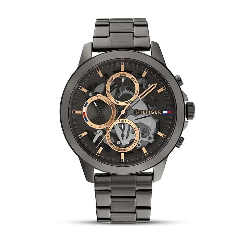 Tommy Hilfiger Henry Multifunction Grey Dial Men's Watch | 1710479