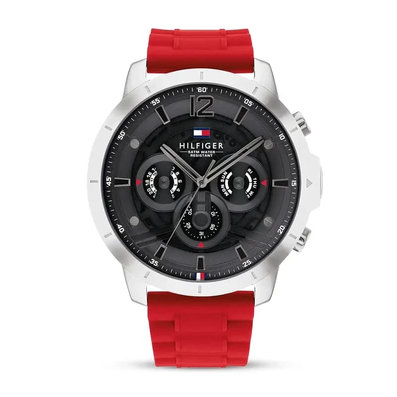 Tommy Hilfiger Luca Chronograph Black Dial Men’s Watch | 1710490
