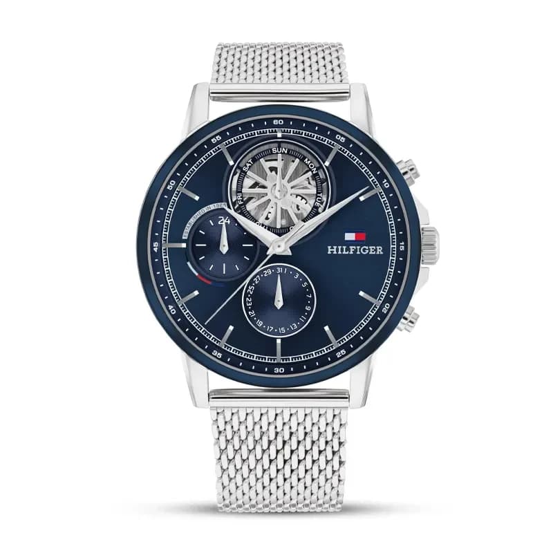 Tommy Hilfiger Stewart Multifunction Blue Dial Men's Watch | 1710609