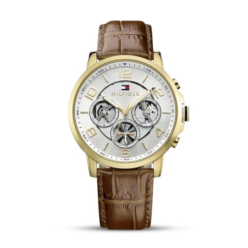Tommy Hilfiger Keagan Multifunction Silver Dial Men's Watch | 1791291