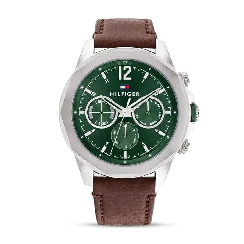 Tommy Hilfiger Lars Multifunction Green Dial Men's Watch | 1792064