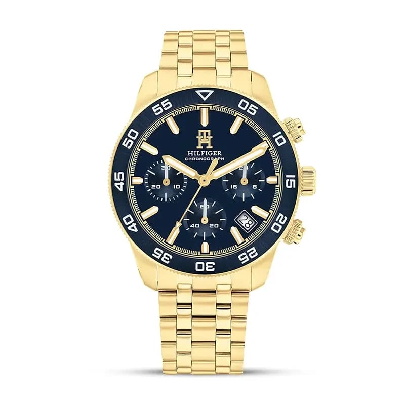 Tommy Hilfiger TH85 Chronograph Gold-tone Men's Watch | 1792158