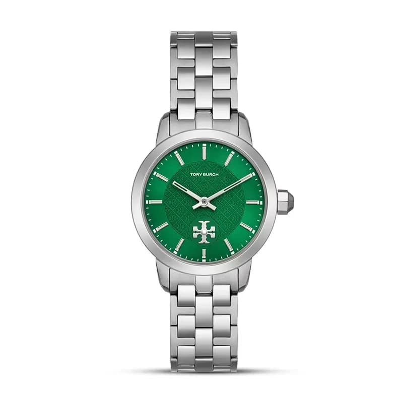 Tory Burch The Tory Green Pattern Dial Ladies Watch | TBW1054