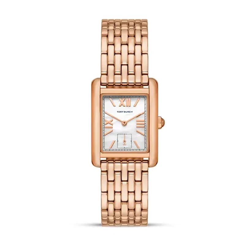 Tory Burch Eleanor Rose Gold MOP Dial Ladies Watch | TBW1079