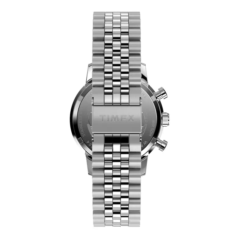 Timex Marlin® Panda Chronograph 40mm Silver Dial Men's Watch | TW2W10400 secondary view